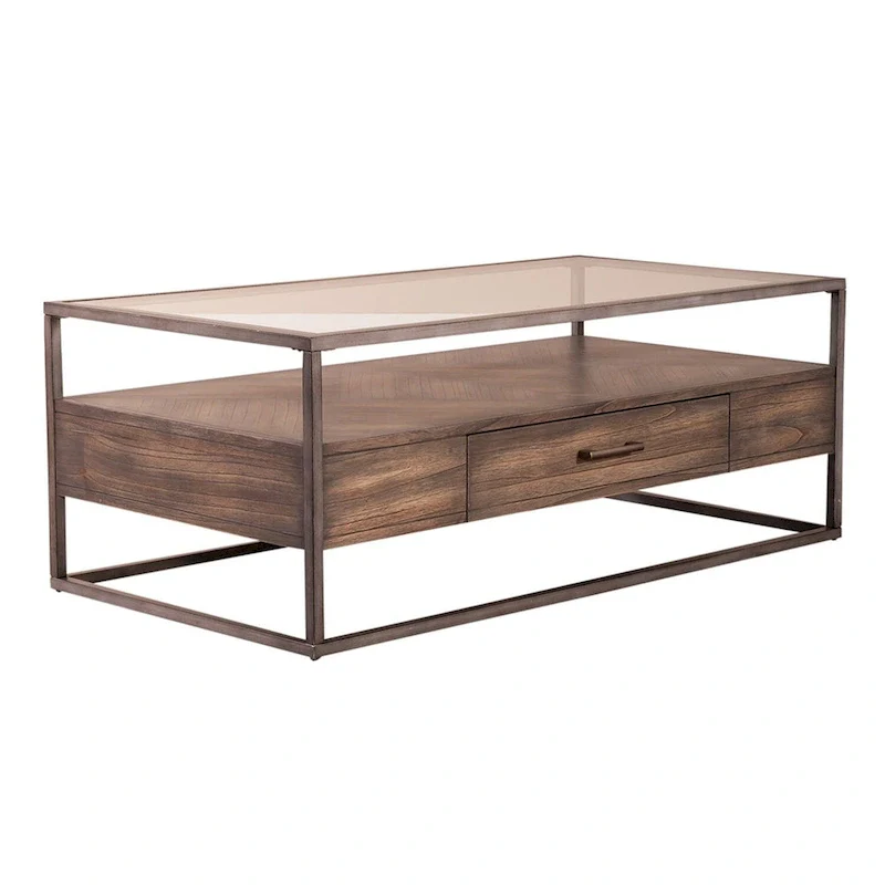 Tobacco Rectangular Cocktail Table