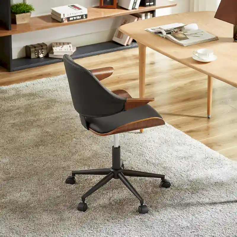 Adjustable and Rolling Desk Chair