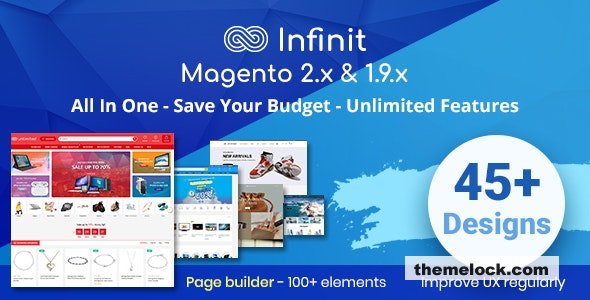 Infinit v1.8.0 - Multipurpose Responsive Magento 2 and 1 Theme