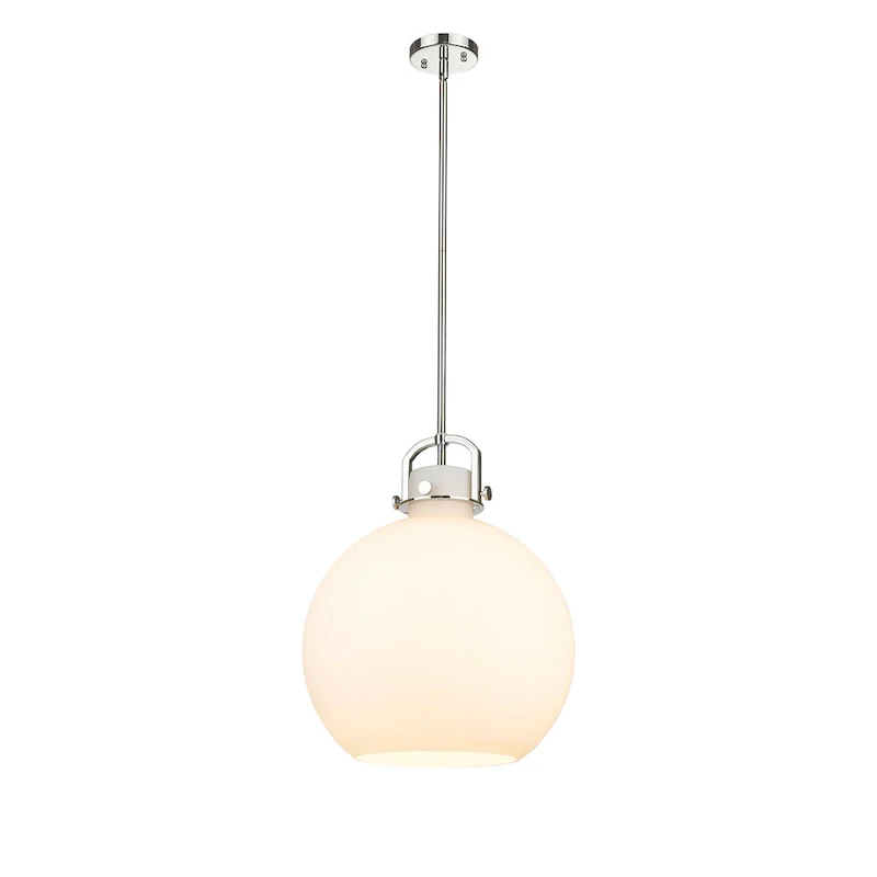 Innovations Lighting Newton Sphere - 1 Light 16  Stem Hung Pendant
