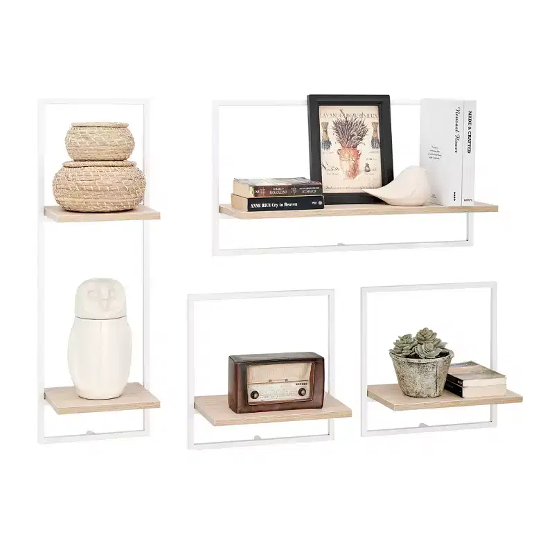 4pc Framed Wall Shelf Set - Danya B.