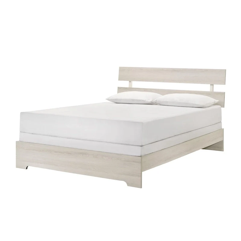 Annis 3 Piece White Platform Bedroom Set