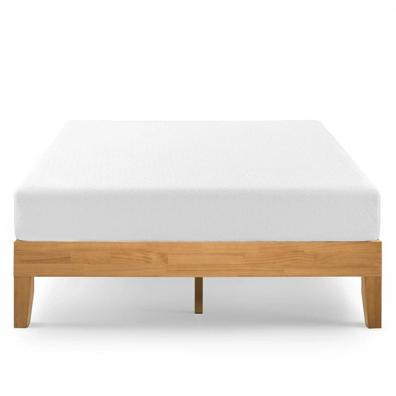 Priage by Zinus Deluxe Solid Pine Wood 14-inch Platform Bed