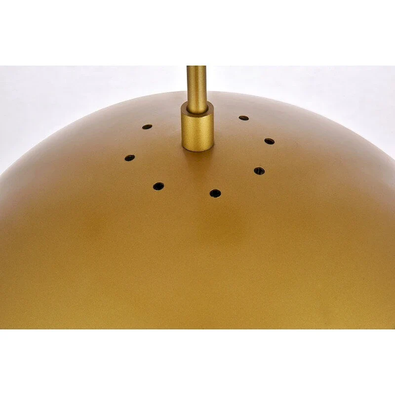 1-Light Pendant with 14 inch Clear Glass