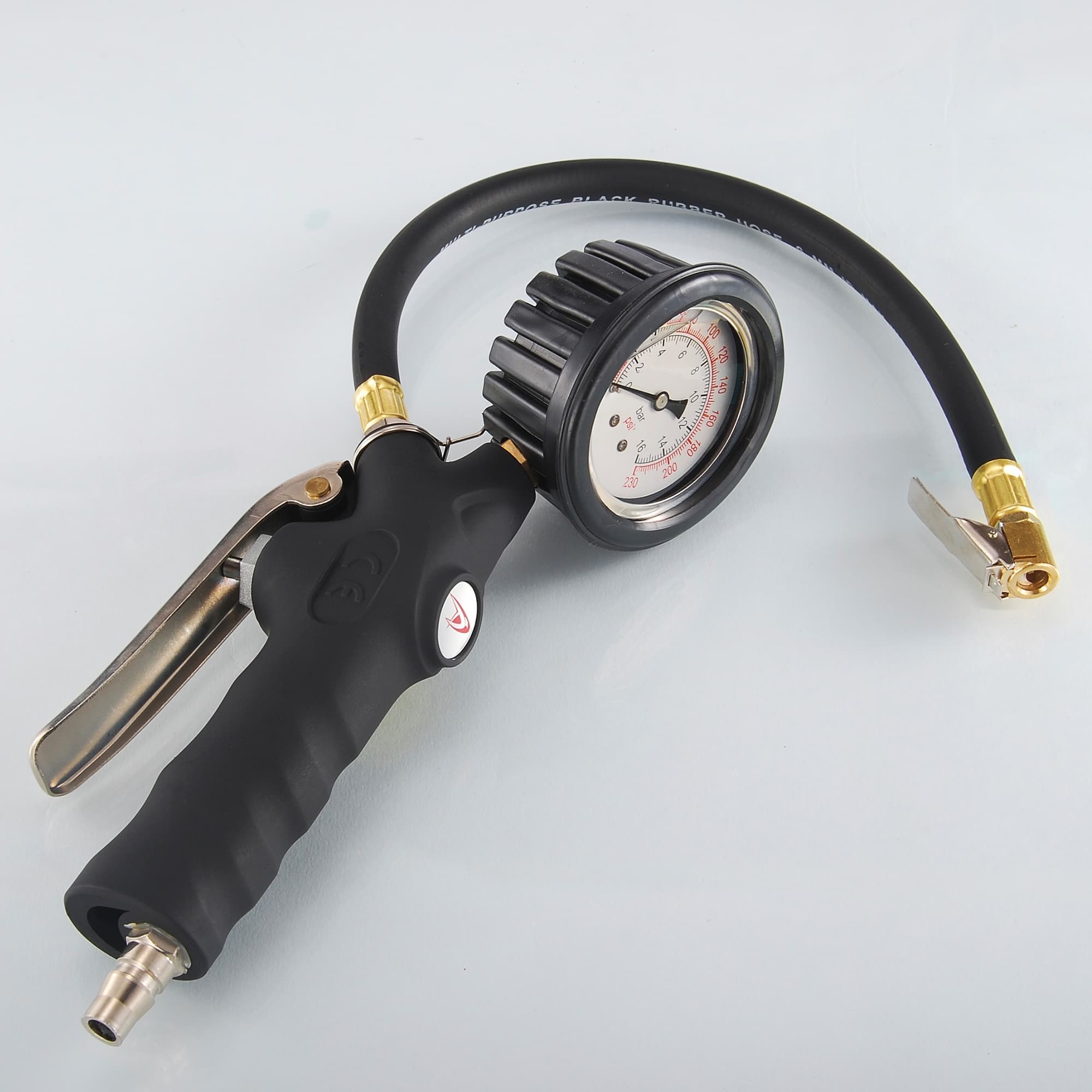 SEAPENG DP-702 Automatic Tire Inflator Gauge, 0-230 PSI for cars, trucks, RVs and garages