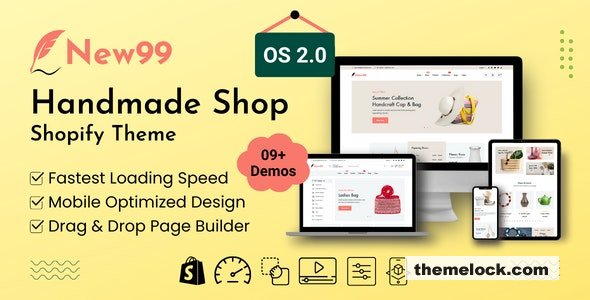 New99 v2.1.0 - Handmade Shop Shopify Theme