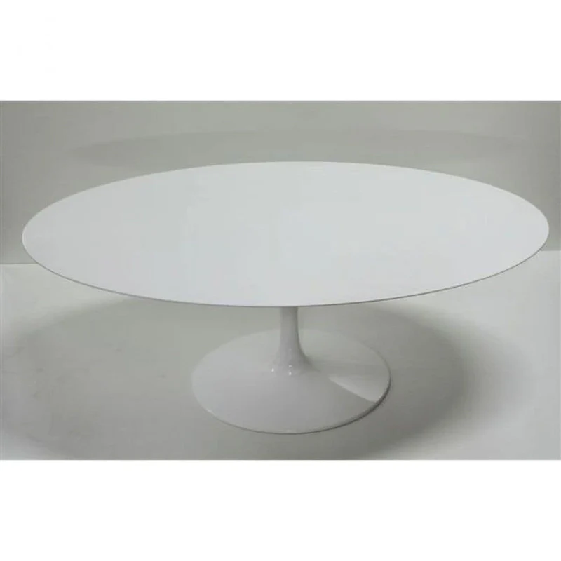 Kelty White Round Pedestal Dining Table