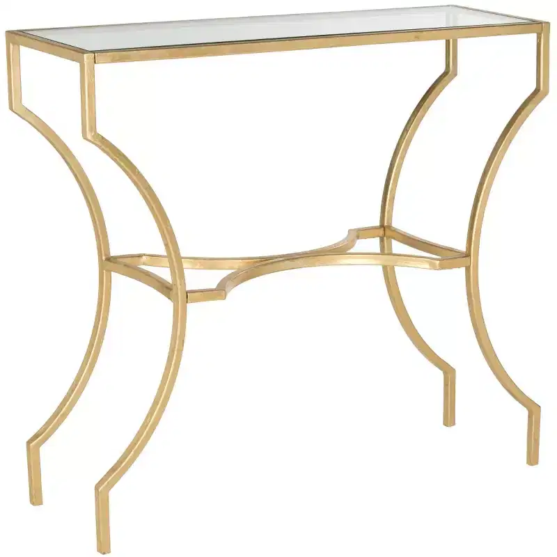 Alphonse Console - FOX2540A - Gold - Safavieh Couture