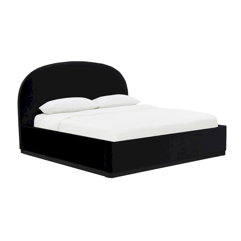 Marlow Velvet Upholstered King Bed