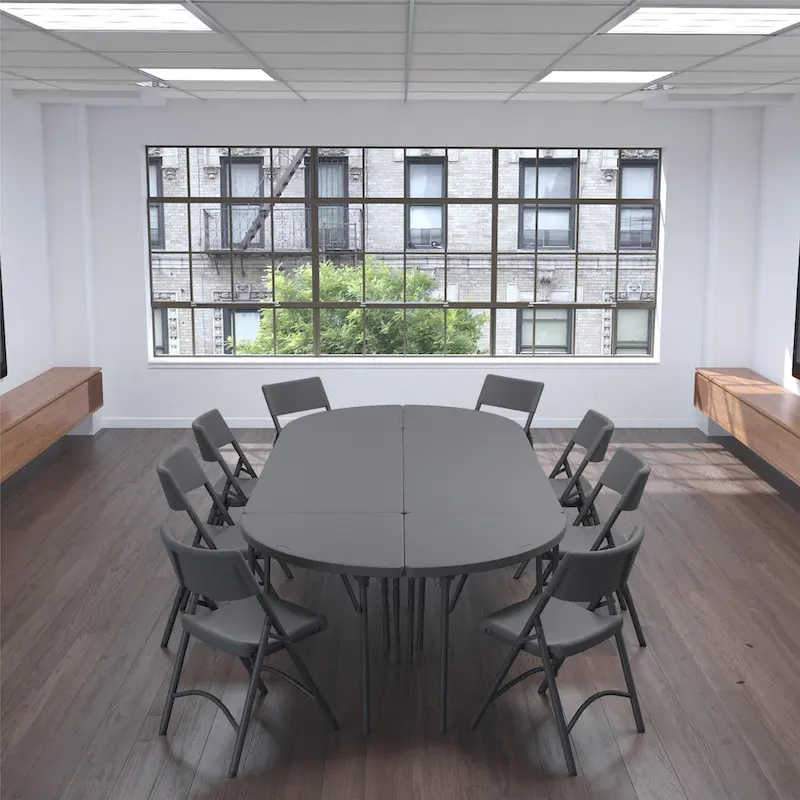 Classic Commercial Blow Mold Folding Table