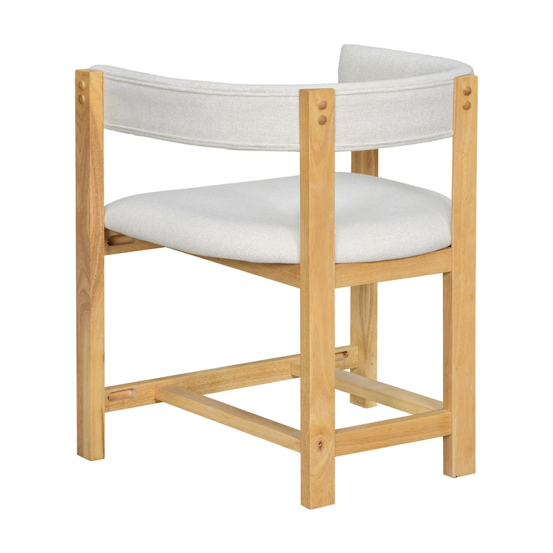 Christopher Knight Home - Bennett Elegant Barrel-Back Dining Armchair Set of 2