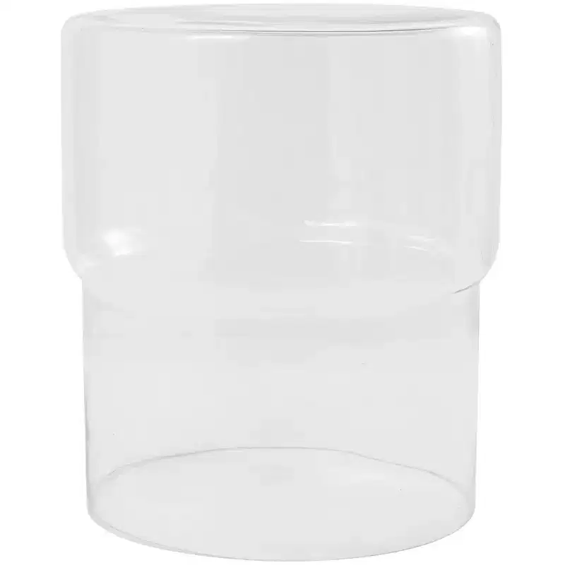 Olivia & May Glass Modern Accent Table