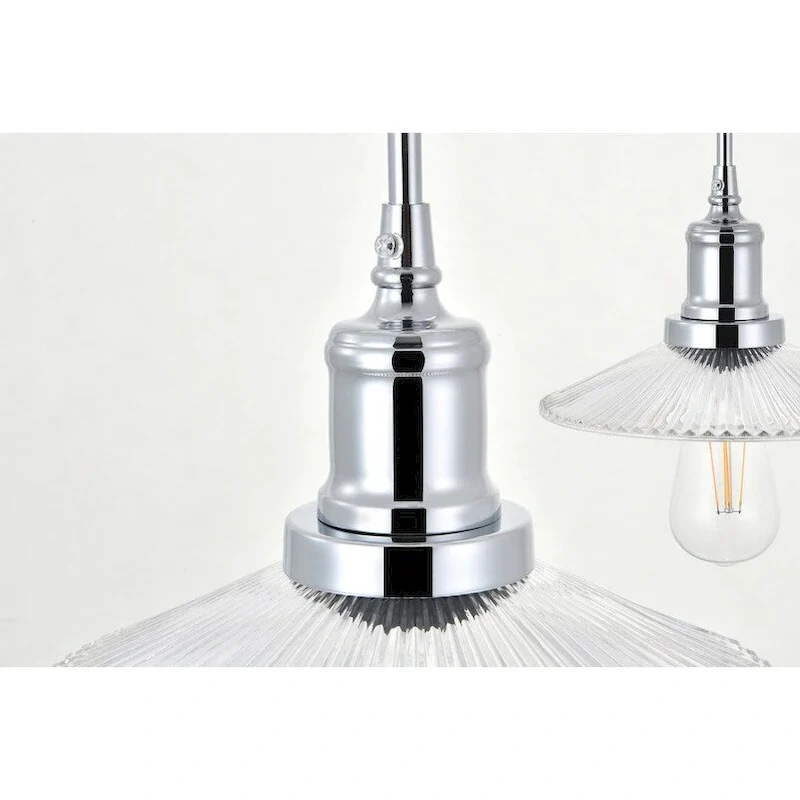 Waltz 3 light black Pendant