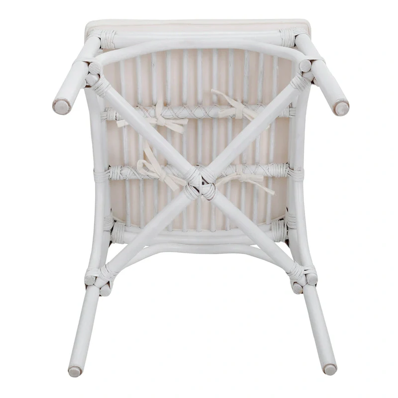 Kara Rattan Dining Side Chair, (Set of 2)
