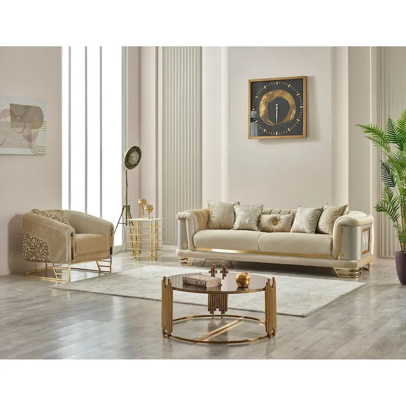 Riga 3-piece Living room Set (1 Sofa & 1 Loveseat & 1 Chair)