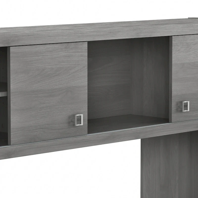 Echo L Shaped Desk with Hutch by Bush Business Furniture