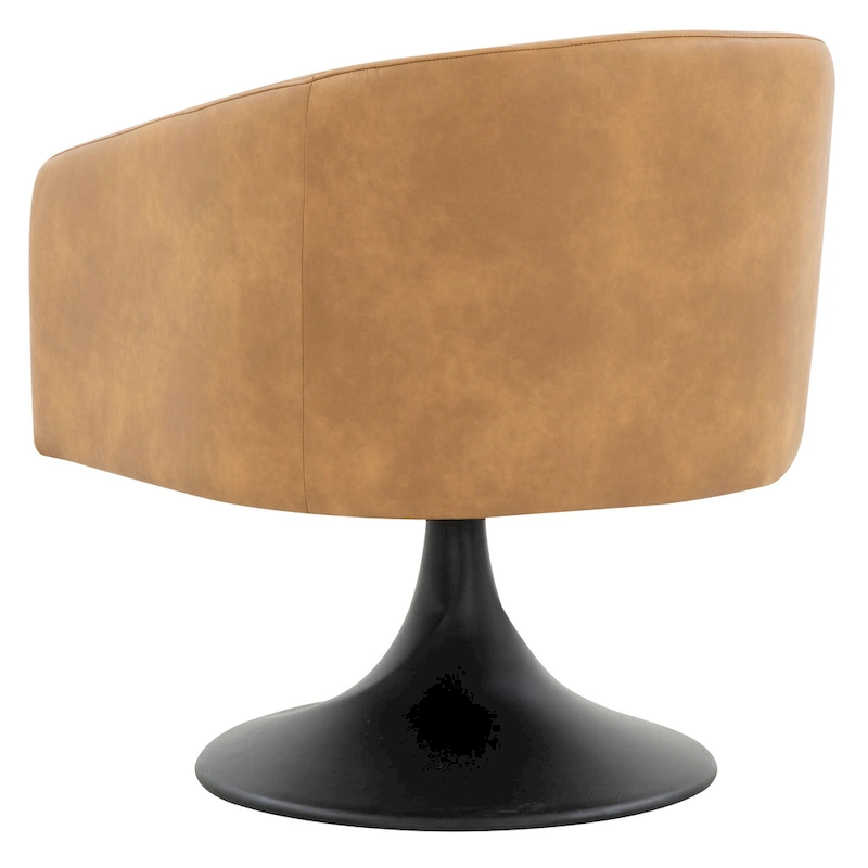 SAFAVIEH Couture Tela Pedestal Chair - 27.6  W x 29.7  L x 31.9  H - 27Wx30Dx32H