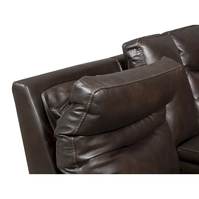 Steve Silver Ferndale 3-Piece Power Reclining Top Grain Leather Set