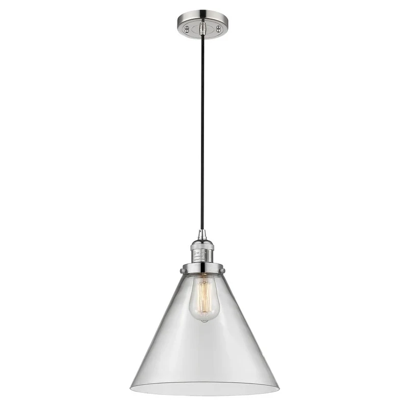 Innovations Lighting X-Large Cone Single Light 12  Wide Pendant