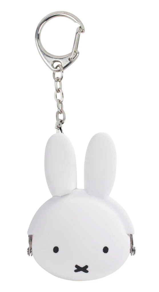 Mimi Pochi Baby Miffy White Keyring/Purse