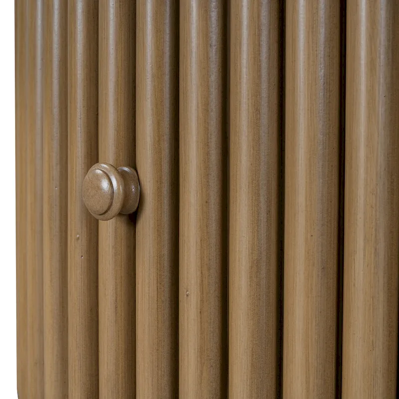 30.5 MDF Coffee Table with Drawer & Slat Base