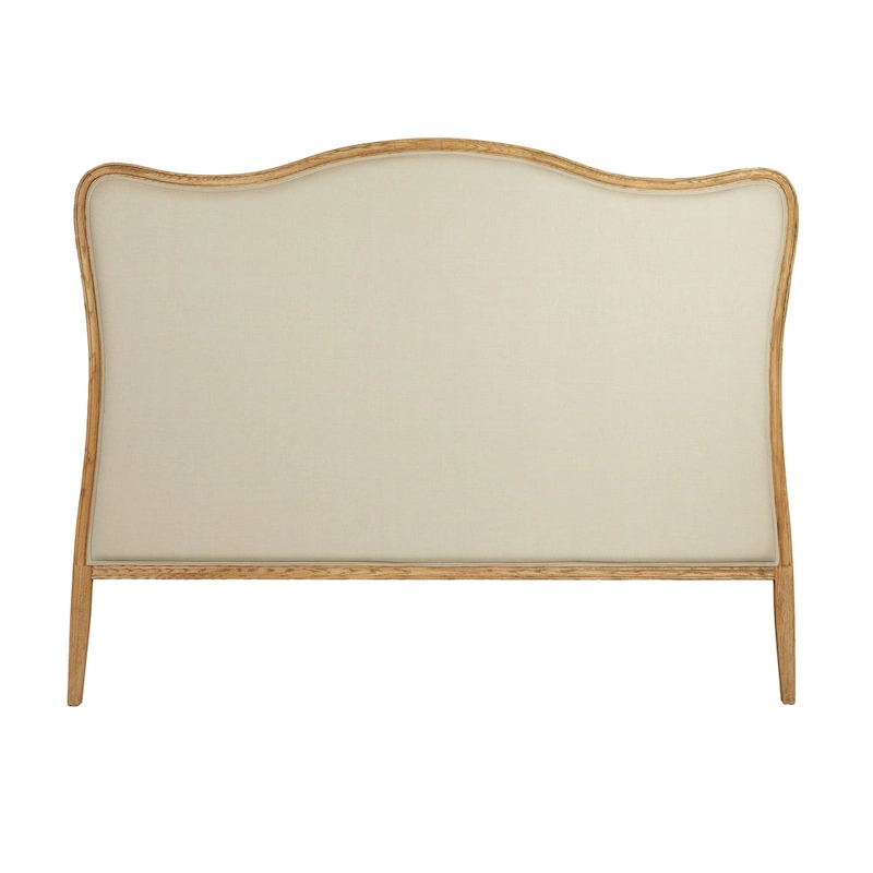 Oak & Linen Headboard