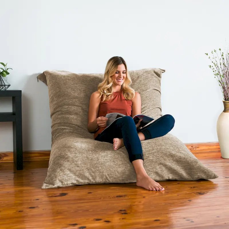 Jaxx Floor Chenille Pillow Bean Bag Lounger