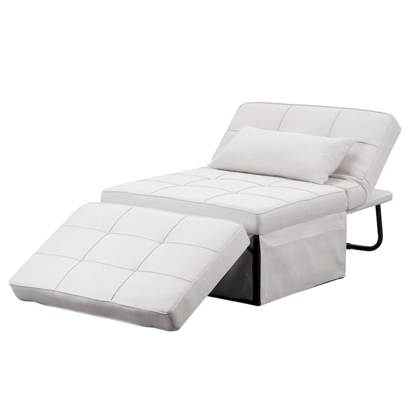 4-1 Adjustable Sleeper Sofa Chair with Ottoman, Sofa Bed ,Couch Bed