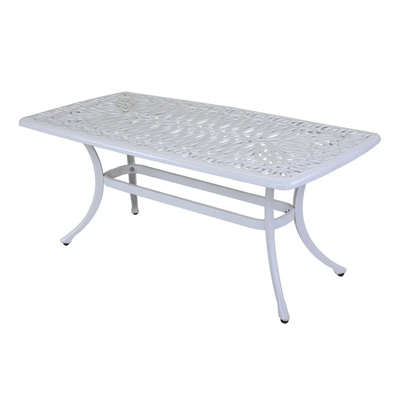 Havenside Home Saybrook Cast Rectangle Coffee Table