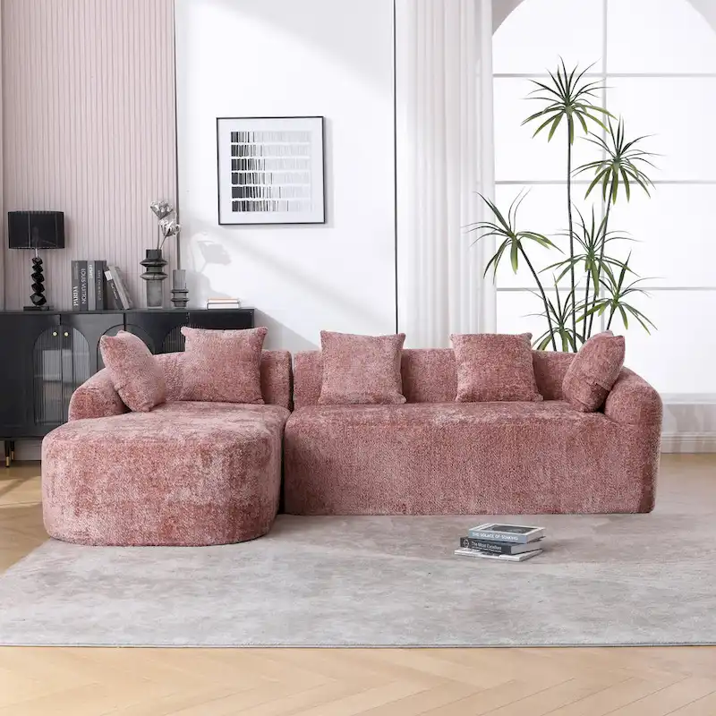 L-Shaped Sectional Sofa (3-Seater)