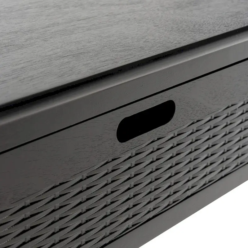 SAFAVIEH Lucetta 2-Drawer Console Table - 35.5 W x 13 L x 29.5 H - 36Wx13Dx30H