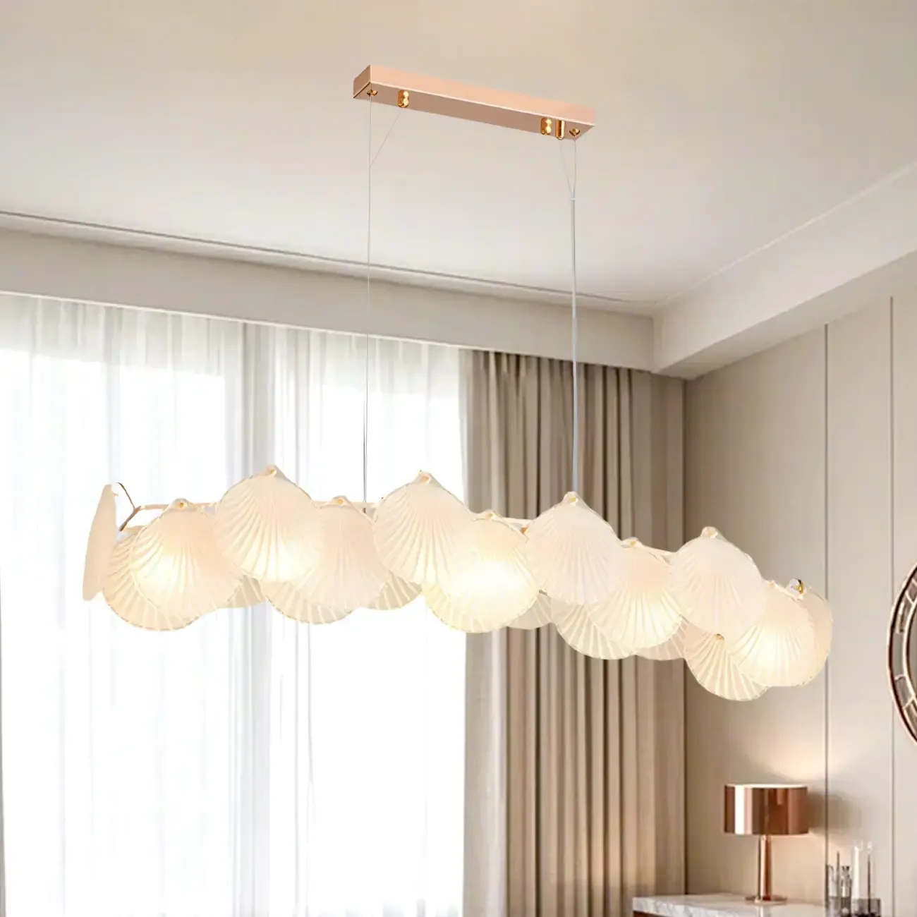 Elegant Modern Geometric LED Pendant Light