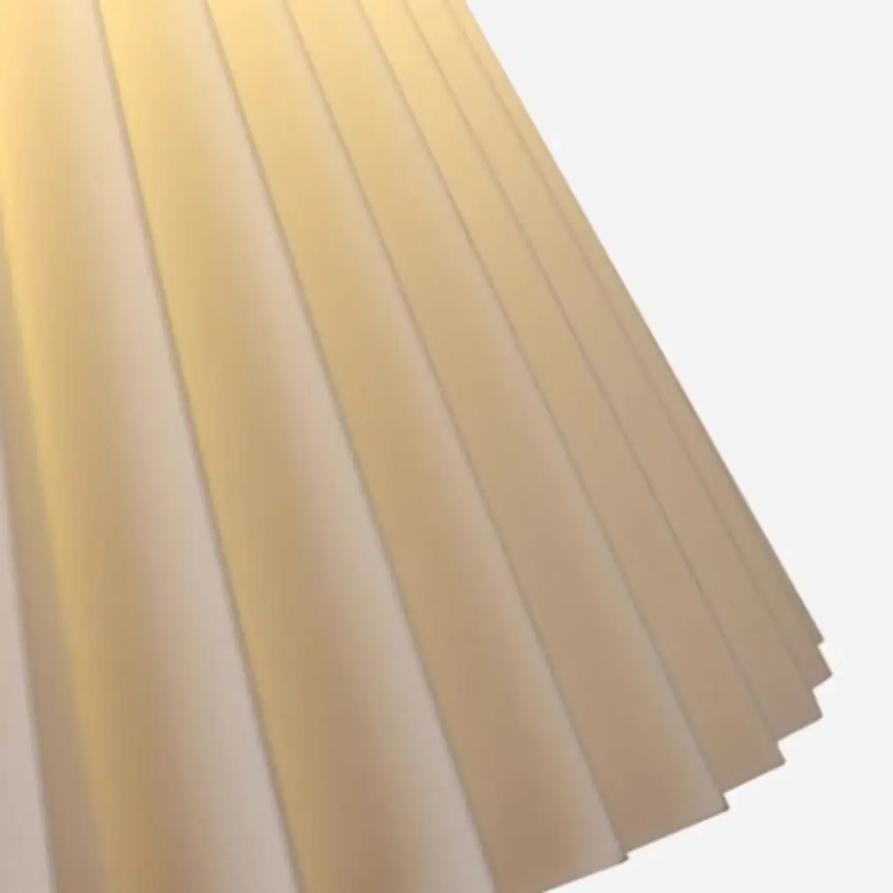 Modern Simple Black LED Table Lamp in Pleated Fabric Shade