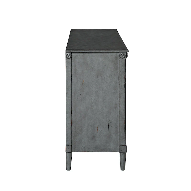 Joneigh Traditional 60-inch Wide 6-Drawer Double Dresser by