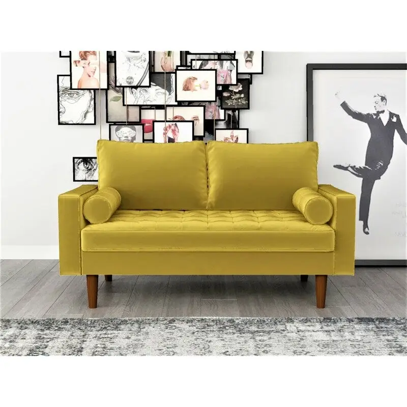 US Pride Mac Velvet Loveseat