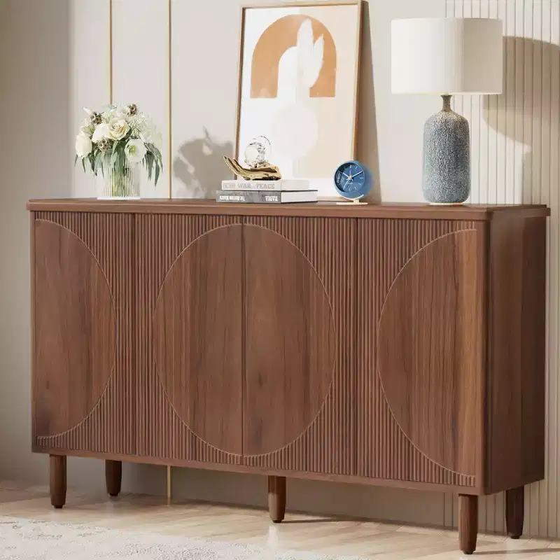 59.4-Inch Buffet Cabinet Sideboard