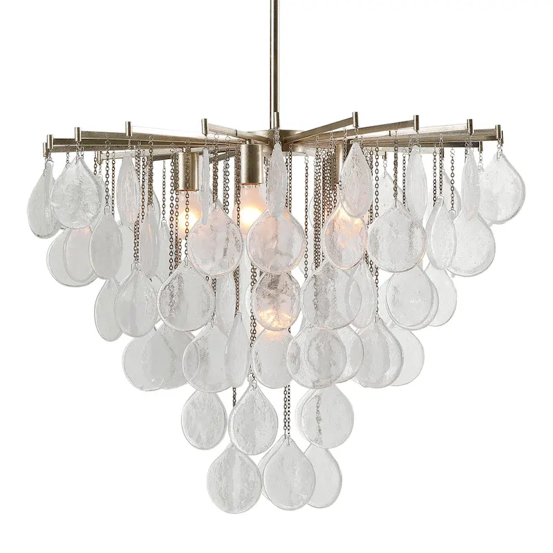 Uttermost Goccia 6-Light Tear Drop Glass Pendant
