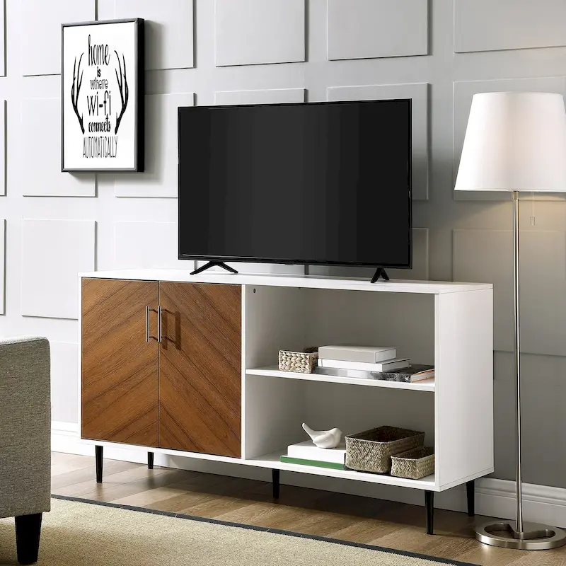Middlebrook Cassandra 58-inch Bookmatch TV Stand