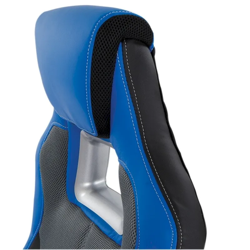 Bonded Leather and Mesh Racing Style Gaming Chair