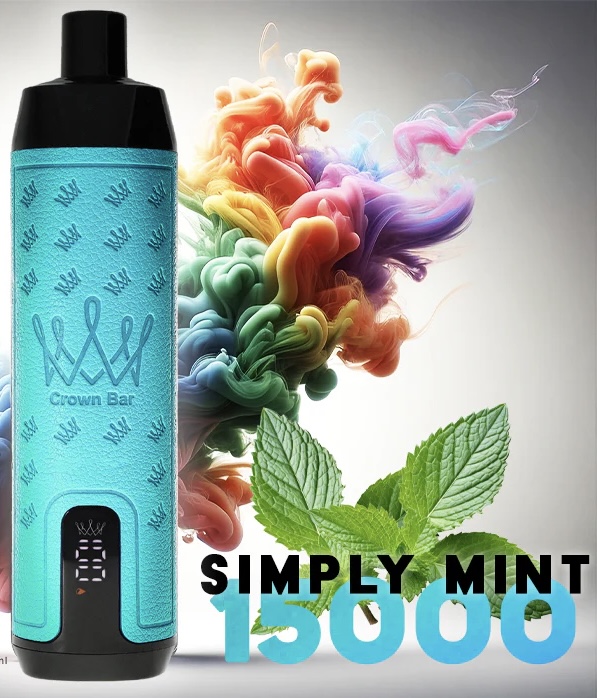 new Crown Bar 15000 Puffs 7 Flavors