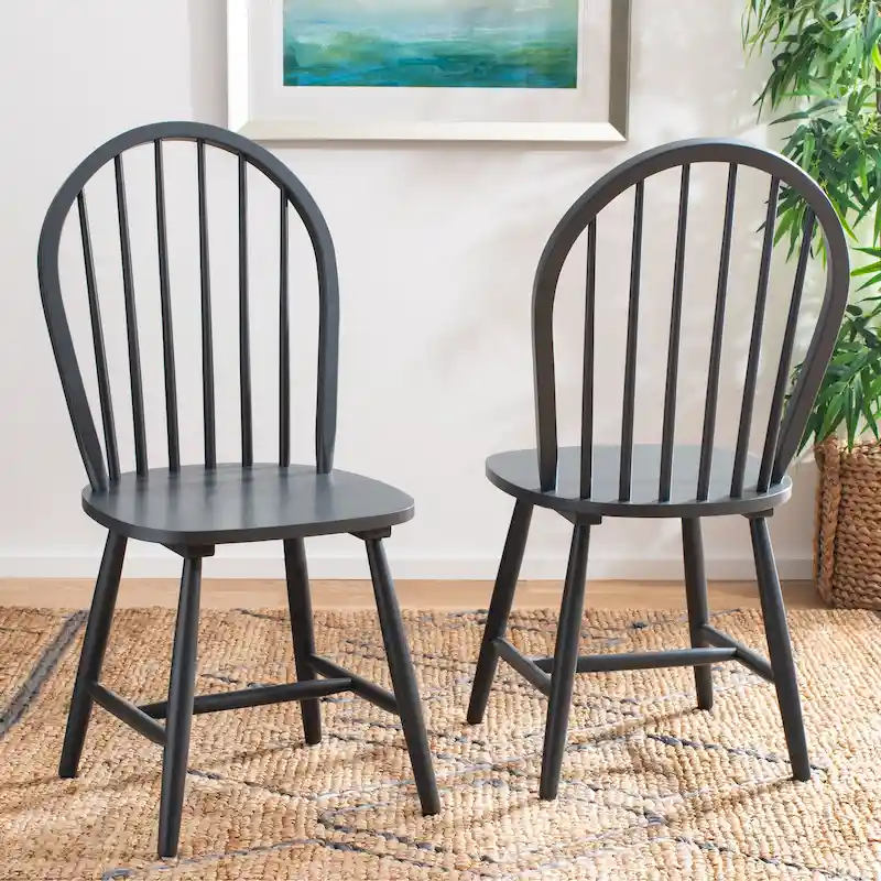 Spindle Oval Back Dining Chair - 18Wx20Dx37H