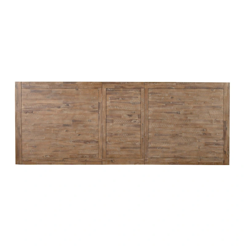 Newberry Extension Dining Table, Weathered Natural