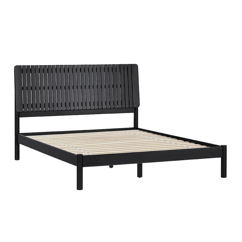 Middlebrook Designs Slatted Headboard Modern Queen Bed
