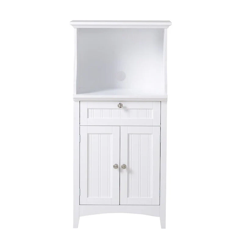 Microwave & Coffee Maker Utility Cabinet