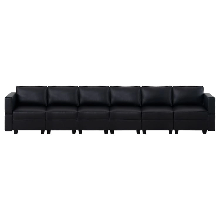DIY Modular Sleeper Sectional Sofa Collection Convertible Sofa Couches with Storage Seats - Suitable for Living Room