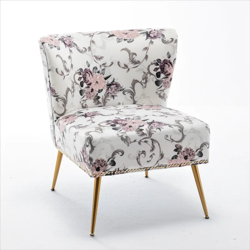 Friant 25W Microfiber Upholstered Slipper Chair