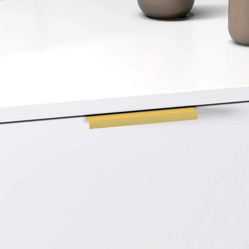 Timechee Buffet Sideboard Credenza Console with 3 Drawers