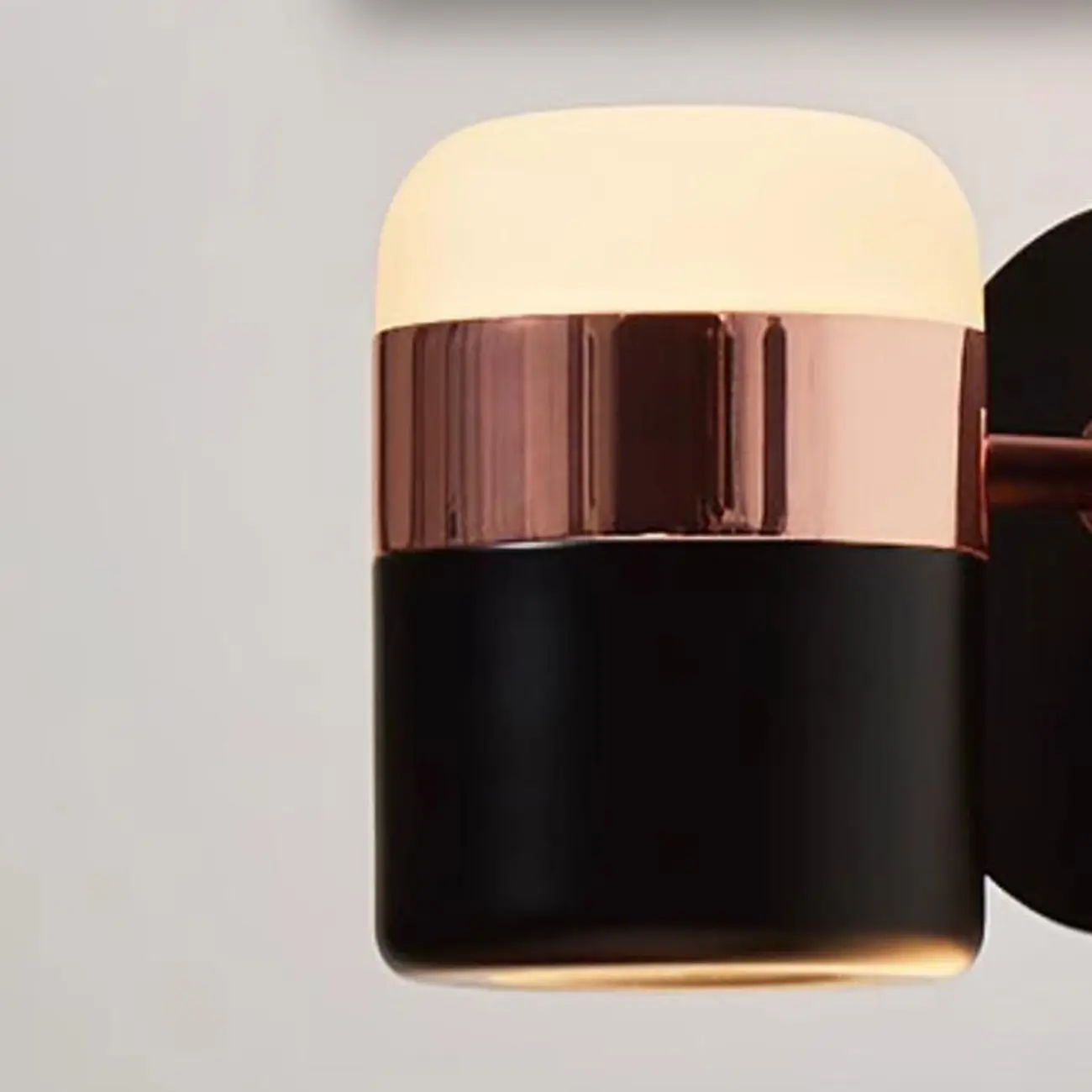 Modern 2-Light Cylinder Adjustable Wall Sconce