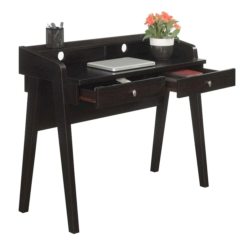 Deluxe 2 Drawer Desk with Shelf