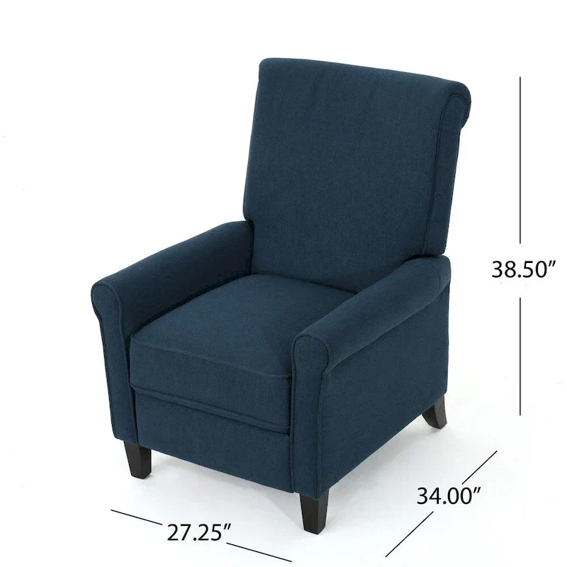 Traditional Fabric Recliner